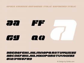 Space Cruiser Expanded Italic