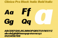 Clinica Pro Black Italic