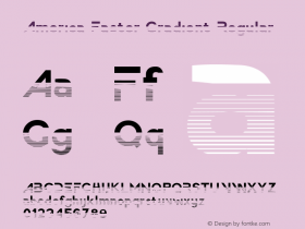 America Faster Gradient