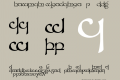 Tengwar Sindarin-1