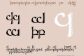 Tengwar Sindarin-2