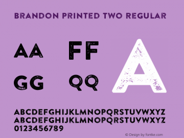 Brandon Printed Two