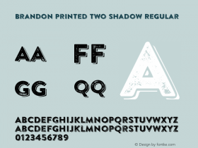 Brandon Printed Two Shadow