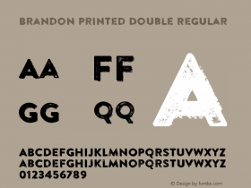 Brandon Printed Double