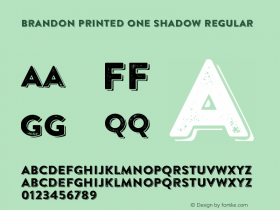 Brandon Printed One Shadow