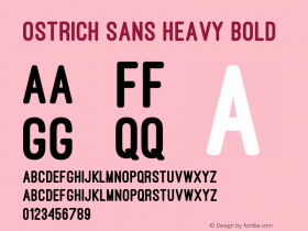 Ostrich Sans Heavy