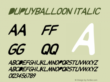 DupuyBALloon