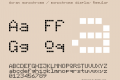 écran monochrome / monochrome display