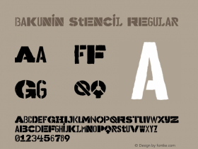 Bakunin Stencil