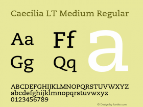 Caecilia LT Medium