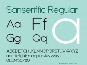 Sanseriffic