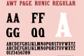 AWT Page Runic