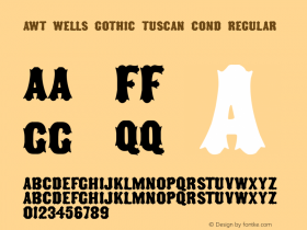 AWT Wells Gothic Tuscan Cond