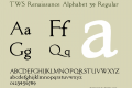 TWS Renaissance Alphabet 39