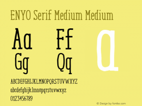 ENYO Serif Medium