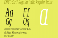 ENYO Serif Regular Italic