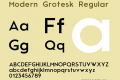 Modern Grotesk