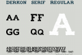 Derkon Serif