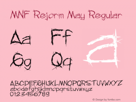 MNF Rejorm May