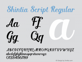 Shintia Script