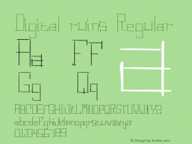 Digital ruins