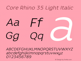 Core Rhino 35 Light