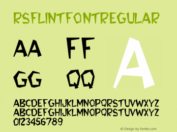 RSFlintFont