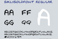 BiklyBoldFont