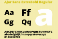 Ajar Sans Extrabold