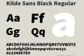 Kilde Sans Black