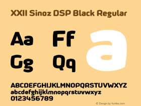 XXII Sinoz DSP Black