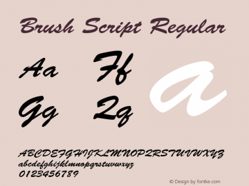 Brush Script