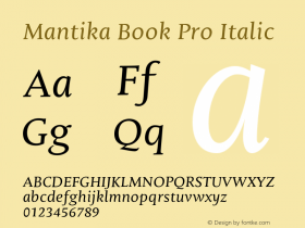 Mantika Book Pro
