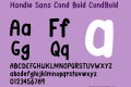 Handie Sans Cond Bold