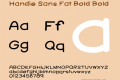 Handie Sans Fat Bold