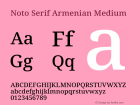 Noto Serif Armenian