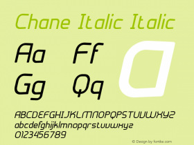 Chane Italic