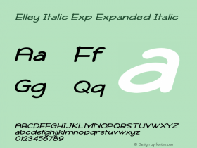 Elley Italic Exp