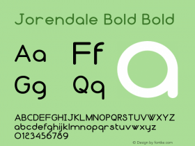 Jorendale Bold