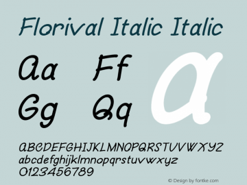 Florival Italic