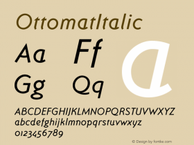 OttomatItalic