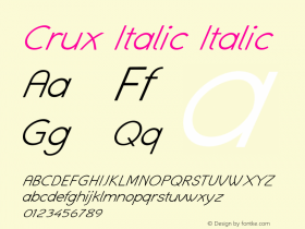 Crux Italic