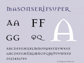 MasonSerifSuper