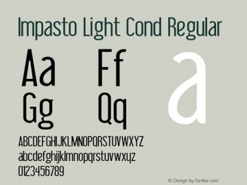 Impasto Light Cond