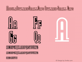 ModulaOutlinedSmallCaps