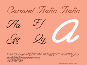 Caravel Italic