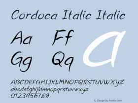 Cordoca Italic