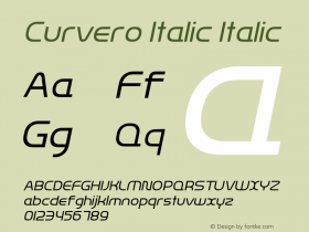 Curvero Italic