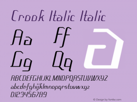 Crook Italic