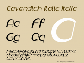 Cavendish Italic